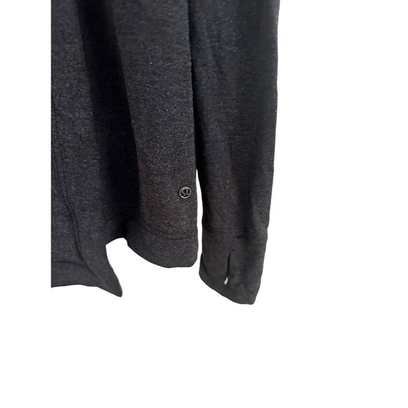 Lululemon Coast Wrap in Heathered Black Size 4 - Picture 5 of 8